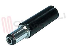 Visualizza i dettagli per SPINA LINE VOLANTE MASCHIO 30MM EX5.5/IN2.1 Immagine di SPINA LINE VOLANTE MASCHIO 30MM EX5.5/IN2.1