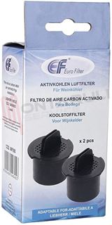 Immagine di FILTRO FRIGO A CARBONE 51X44MM. ASSORBI ODORI 2 PEZZI