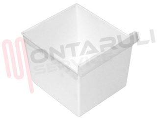 Immagine di CASSETTO VERDURA BIANCO  PICCOLO 195X230X145MM.