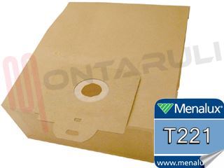 Immagine di SACCHETTI CARTA T221 CF.5PZ.+2 FILTRI