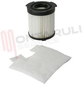Visualizza i dettagli per FILTRO HEPA A CARTUCCIA + 2 MICROFILTRI F100 Immagine di FILTRO HEPA A CARTUCCIA + 2 MICROFILTRI F100