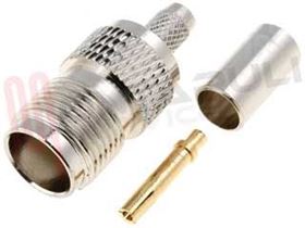 Visualizza i dettagli per ADATTATORE TNC FEMMINA A CRIMPARE RG58 Immagine di ADATTATORE TNC FEMMINA A CRIMPARE RG58