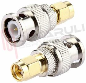 Visualizza i dettagli per ADATTATORE SMA MASCHIO / BNC MASCHIO Immagine di ADATTATORE SMA MASCHIO / BNC MASCHIO
