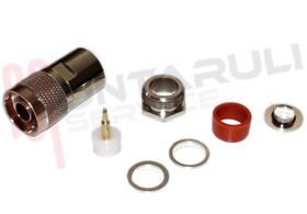 Visualizza i dettagli per CONNETTORE N MASCHIO METALLICO Immagine di CONNETTORE N MASCHIO METALLICO