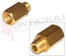Visualizza i dettagli per RACCORDO PROLUNGO 1/8 L=28MM. Immagine di RACCORDO PROLUNGO 1/8 L=28MM.