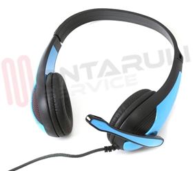 Visualizza i dettagli per CUFFIE BLUE FREESTYLE MOD. FH4008 HI-FI STEREO C/MICROFONO Immagine di CUFFIE BLUE FREESTYLE MOD. FH4008 HI-FI STEREO C/MICROFONO
