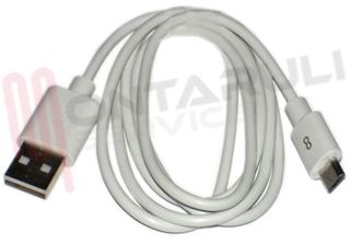 Immagine di CAVO USB A USB MAS-MAS MICRO 1MT BIANCO