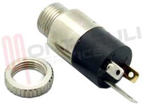 Visualizza i dettagli per PRESA JACK FEMM. 2,5MM STEREO CON DADO Immagine di PRESA JACK FEMM. 2,5MM STEREO CON DADO
