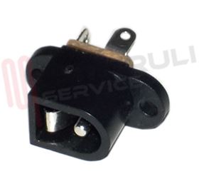 Visualizza i dettagli per PRESA LINE DA PANNELLO DC FEMMINA 2.1MM. Immagine di PRESA LINE DA PANNELLO DC FEMMINA 2.1MM.