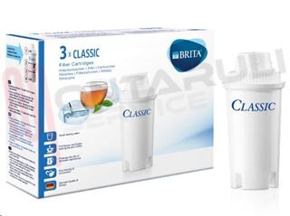 Immagine di SET FILTRI CARAFFA BRITA CLASSIC CONFEZIONE 3 PZ.