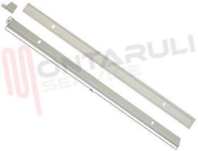 Visualizza i dettagli per BARRA METALLICA BIANCA PER PANNELLO PORTA FRIGO L=340MM. Immagine di BARRA METALLICA BIANCA PER PANNELLO PORTA FRIGO L=340MM.