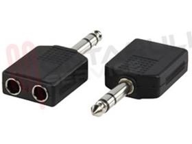 Visualizza i dettagli per ADATTATORE AUDIO 1 JACK MAS 6,3MM / 2 JACK FEMM 6,3MM STEREO Immagine di ADATTATORE AUDIO 1 JACK MAS 6,3MM / 2 JACK FEMM 6,3MM STEREO