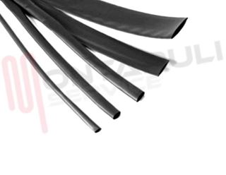 Immagine di GUAINA TERMORESTRINGENTE GTUC/B-19/9.5-BK 1 MT. NERA