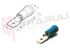 Immagine di FASTON MASCHIO BLU 2.5MMQ 6.3X0.8