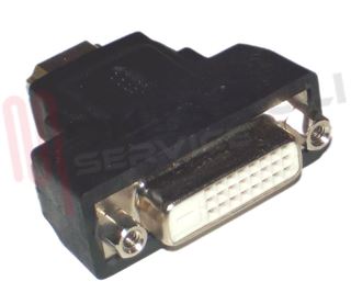 Immagine di ADATTATORE HDMI MASCHIO A DVI-D FEMMINA