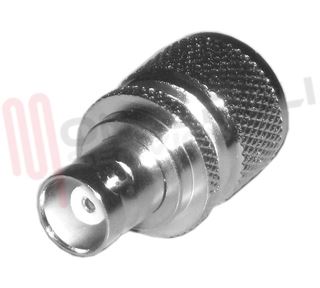 Immagine di ADATTATORE UHF PL259 MASCHIO/ BNC FEMMINA
