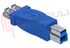 Immagine di ADATTATORE USB 3.0 TIPO A FEMMINA / TIPO B MASCHIO