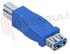 Immagine di ADATTATORE USB 3.0 TIPO A FEMMINA / TIPO B MASCHIO