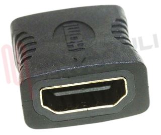 Immagine di CONNETTORE HDMI FEMMINA-FEMMINA GOLD