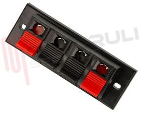 Visualizza i dettagli per PRESA PER ALTOPARLANTE DA PANNELLO 4 POLI Immagine di PRESA PER ALTOPARLANTE DA PANNELLO 4 POLI