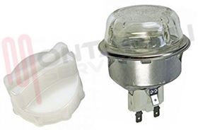 Visualizza i dettagli per PORTALAMPADA COMPLETO DI LAMPADA 40W 300°C Immagine di PORTALAMPADA COMPLETO DI LAMPADA 40W 300°C