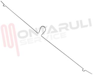 Immagine di MOLLA PORTINA EVAPORATORE L=39CM.