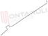 Immagine di MOLLA PORTINA EVAPORATORE LATO DX L=21,5CM.