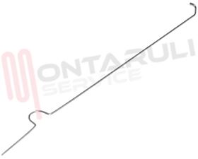 Visualizza i dettagli per MOLLA PORTINA EVAPORATORE LATERALE L=21,5CM. Immagine di MOLLA PORTINA EVAPORATORE LATERALE L=21,5CM.