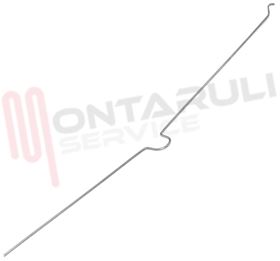 Visualizza i dettagli per MOLLA PORTINA EVAPORATORE LATERALE L=25CM. Immagine di MOLLA PORTINA EVAPORATORE LATERALE L=25CM.