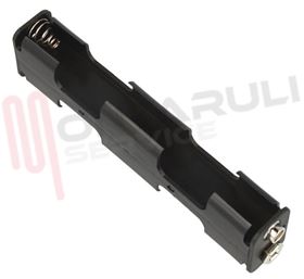 Visualizza i dettagli per PORTABATTERIA 4 AA STILO Immagine di PORTABATTERIA 4 AA STILO