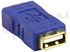 Immagine di ADATTATORE USB FEMMINA A USB FEMMINA GOLD