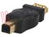 Immagine di ADATTATORE USB FEMMINA USB MASCHIO CON CONNETTORI DORATI