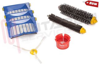 Immagine di FILTRI + RULLI + SPAZZOLINA PER ROOMBA SERIE 600 KIT
