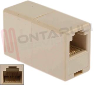 Immagine di CONNETTORE DOPPIO TELEFONICO PLUG 4/4