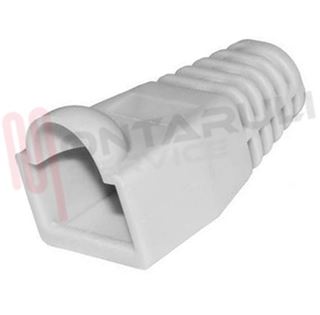 Immagine di COPRICONNETTORE RG45 PLUG 8/8 GRIGIO