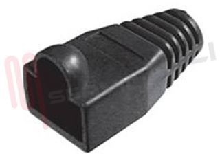 Immagine di COPRICONNETTORE RG45 PLUG 8/8 NERO