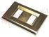 Immagine di PLACCA IN ABS SERIE "CLICK" 2 FORI ORO