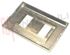 Immagine di PLACCA IN ABS SERIE "CLICK" 2 FORI ORO