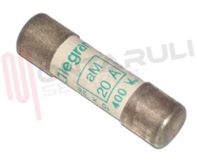Visualizza i dettagli per FUSIBILE CILINDRICO AM 10,3X38MM 20A 400V SENZA PERCUSSORE Immagine di FUSIBILE CILINDRICO AM 10,3X38MM 20A 400V SENZA PERCUSSORE
