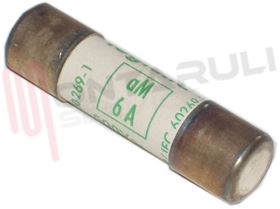 Visualizza i dettagli per FUSIBILE CILINDRICO AM 10,3X38MM 6A SENZA PERCUSSORE Immagine di FUSIBILE CILINDRICO AM 10,3X38MM 6A SENZA PERCUSSORE