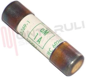 Visualizza i dettagli per FUSIBILE CILINDRICO AM 10.3X38MM 1A 500V SENZA PERCUSSORE Immagine di FUSIBILE CILINDRICO AM 10.3X38MM 1A 500V SENZA PERCUSSORE