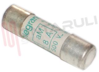 Immagine di FUSIBILE CILINDRICO AM 10,3X38MM 8A 500V SENZA PERCUSSORE