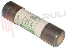 Visualizza i dettagli per FUSIBILE CILINDRICO AM 10,3X38MM 25A 400V SENZA PERCUSSORE Immagine di FUSIBILE CILINDRICO AM 10,3X38MM 25A 400V SENZA PERCUSSORE