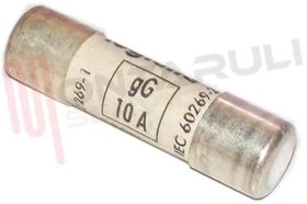 Visualizza i dettagli per FUSIBILE CILINDRICO GG 10.3X38MM 10A 500V SENZA SEGNALATORE Immagine di FUSIBILE CILINDRICO GG 10.3X38MM 10A 500V SENZA SEGNALATORE