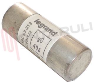 Immagine di FUSIBILE CILINDRICO GG 22X58 40A 500V SENZA PERCUSSORE