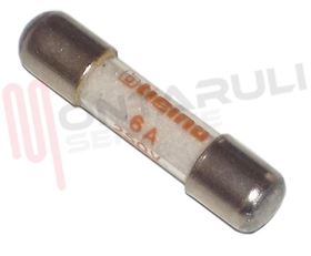 Visualizza i dettagli per FUSIBILE IN VETRO 6X28MM. 6A T0 Immagine di FUSIBILE IN VETRO 6X28MM. 6A T0