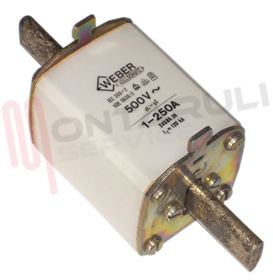 Visualizza i dettagli per FUSIBILE CARTUCCIA 120kA 500V 1-250A WEBER VDE0636/2 Immagine di FUSIBILE CARTUCCIA 120kA 500V 1-250A WEBER VDE0636/2