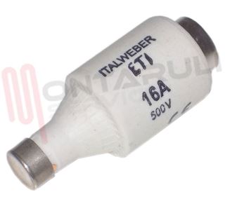 Immagine di FUSIBILE RAPIDO DII 16A 22X50 500V