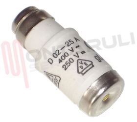 Visualizza i dettagli per FUSIBILE D02 25A NEO ZED 15X36 GL/GG 400V-250V Immagine di FUSIBILE D02 25A NEO ZED 15X36 GL/GG 400V-250V
