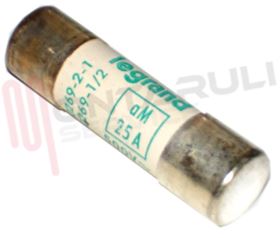 Visualizza i dettagli per FUSIBILE CILINDRICO AM 14X51MM 25A 500V SENZA PERCUSSORE Immagine di FUSIBILE CILINDRICO AM 14X51MM 25A 500V SENZA PERCUSSORE